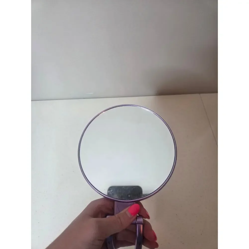 Purple Handheld Mirror